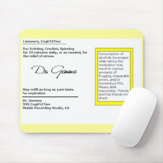 CogKNITive RX Mousepad (Mit Mouse)