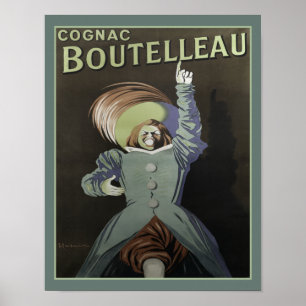 Cognac Boutelleau Poster von Leonetto Cappiello