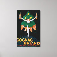 Cognac Briand Promotionplakat