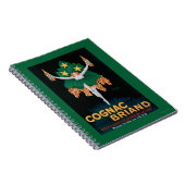 Cognac Briand Promotionplakat Notizblock (Rechte Seite)