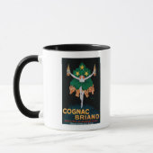 Cognac Briand Promotionplakat Tasse (Links)
