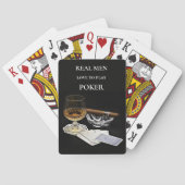 Cognac Cigar Poker Spielkarten (Rückseite)