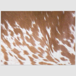 Cognac Cowhide Decoupage Sheet 18lb 20" x 30" Seidenpapier