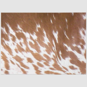 Cognac Cowhide Decoupage Sheet 18lb 20" x 30" Seidenpapier