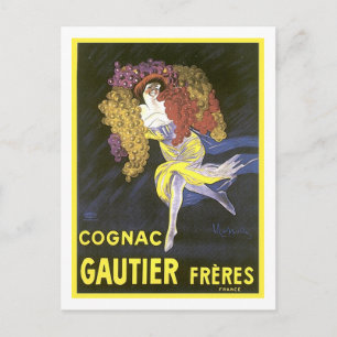 Cognac Gautier Freres Postkarte