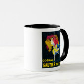 Cognac Gautier Promotion PosterFrankreich Tasse (VorderseiteRechts)