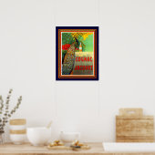Cognac Jacquet 1912 Werbung -16x20 Poster (Küche)