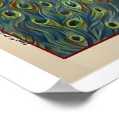 Cognac Jacquet Vintage Food&Drink Poster (Ecke)