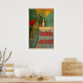 Cognac Jacquet Vintage Food&Drink Poster (Küche)