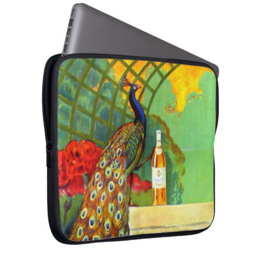 Cognac Jacquet Vintages Werbeplakat Laptopschutzhülle (Vorne Rechts)