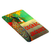 Cognac Jacquet Vintages Werbeplakat Magnet (Rechte Seite)