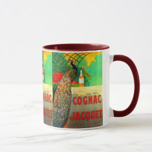 Cognac Jacquet Vintages Werbeplakat Tasse