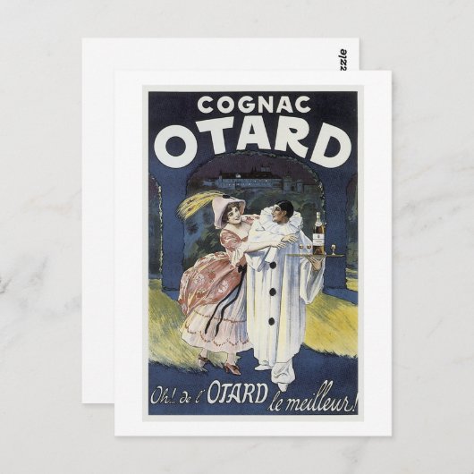 Cognac Otard Postkarte (Vorne/Hinten)