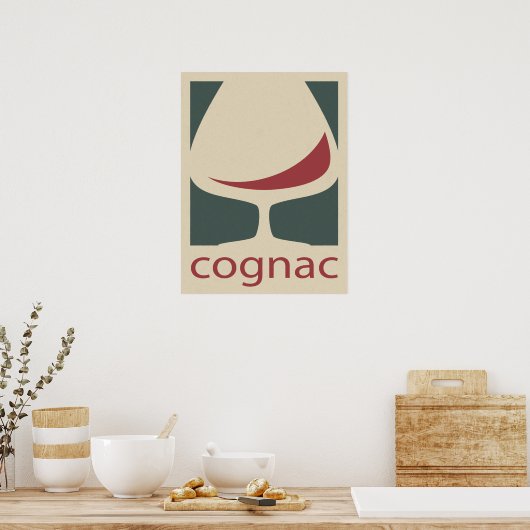 Cognac Poster (Küche)