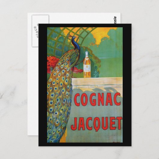 Cognac Postkarte (Vorne/Hinten)