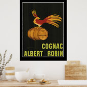 Cognac Vintage Poster (Küche)