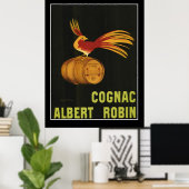 Cognac Vintage Poster (Heimbüro)