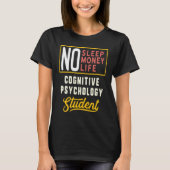 Cognitive Psychology Major Studen Graduation T-Shirt (Vorderseite)