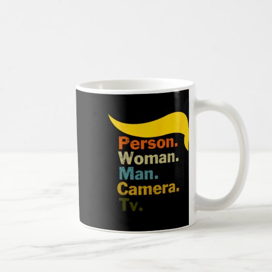 Cognitive Test-Shirt Trump Wame Kaffeetasse (Rechts)