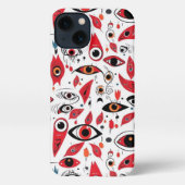 Cognouza Eyes of Nine Phone Case iPhone Hülle (Rückseite)