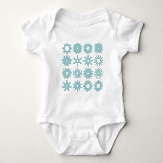 Cogs Baby Strampler (Vorderseite)