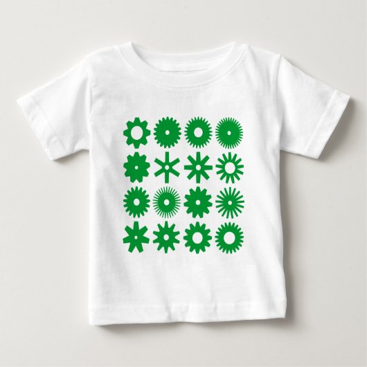 Cogs Baby T-shirt (Vorderseite)