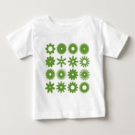 Cogs Baby T-shirt (Vorderseite)
