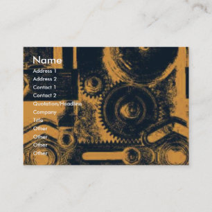Cogs Business Card Visitenkarte