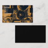 Cogs Business Card Visitenkarte (Vorne/Hinten)
