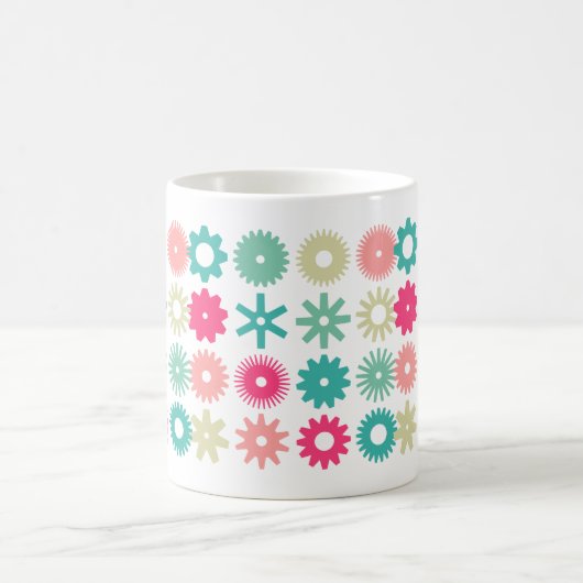 Cogs - Farben 01 Kaffeetasse (Mittel)