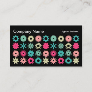 Cogs - Farben 01 Visitenkarte