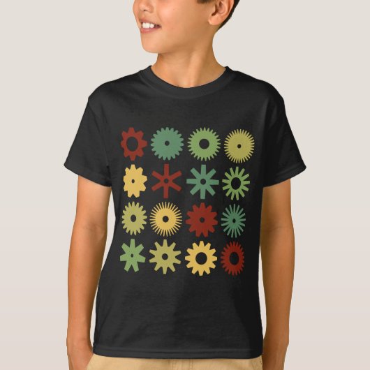 Cogs - Farben 03 T-Shirt (Vorderseite)