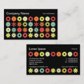 Cogs - Farben 04 Visitenkarte (Vorne/Hinten)