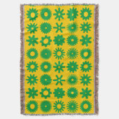 Cogs - grün auf Bernstein Decke (Vorderseite Vertikal)