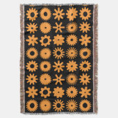 Cogs - Light Orange auf Black Decke (Vorderseite Vertikal)