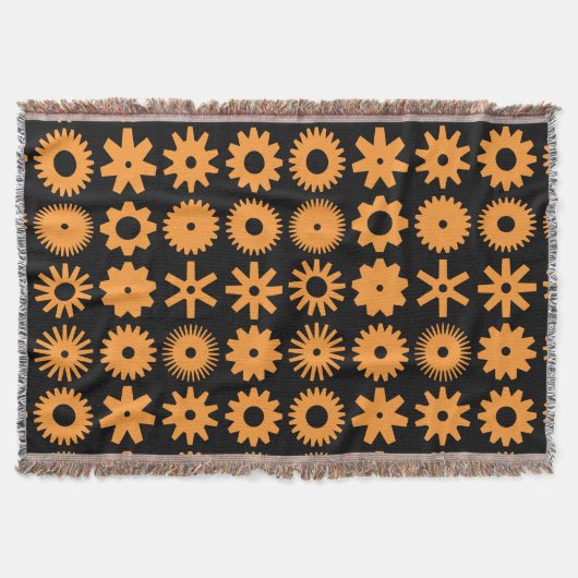 Cogs - Light Orange auf Black Decke (Vorderseite)