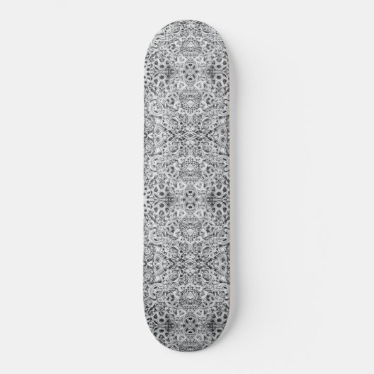 Cogs oder Faces Künstlerisch Mechanics Skateboard (Vorderseite)