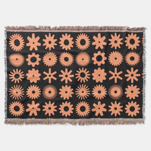 Cogs - Peach on Black Decke (Vorderseite)