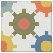 Cogs Stoff (Nahaufnahme)