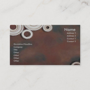 Cogs-Visitenkarte Visitenkarte
