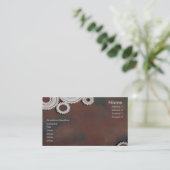 Cogs-Visitenkarte Visitenkarte (Stehend Vorderseite)