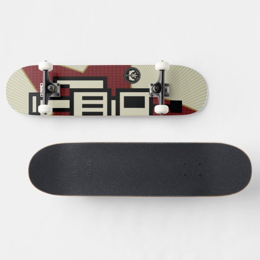 Cogwurx - Nano-Stern-Brett Skateboard (Horizontal)