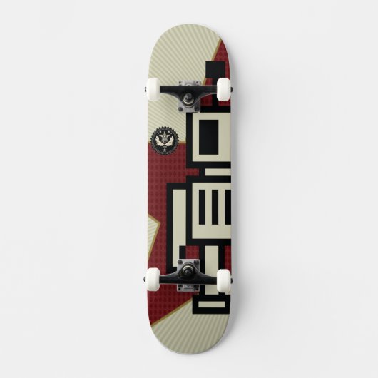 Cogwurx - Nano-Stern-Brett Skateboard (Vorderseite)
