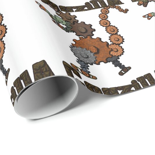 CogzillA Geschenkpapier (Rolleneckpunkt)