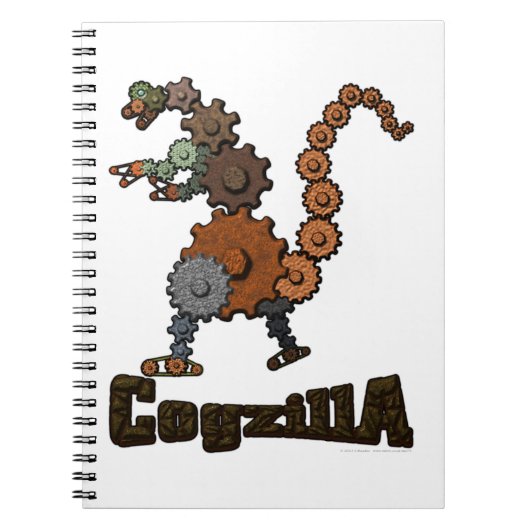 CogzillA Notizblock (Vorderseite)