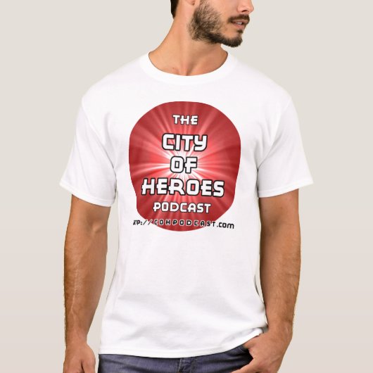 CoH Podcast Rot T-Shirt (Vorderseite)