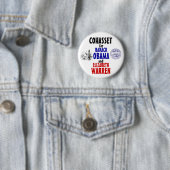 Cohasset für Obama und Waren 2012 Button (Beispiel)
