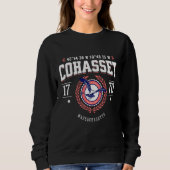 Cohasset Massachusetts South Shore MA Nautical Bea Sweatshirt (Vorderseite)