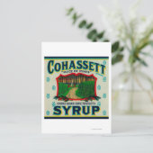 Cohassett Sirup LabelKairo, GA Postkarte (Stehend Vorderseite)