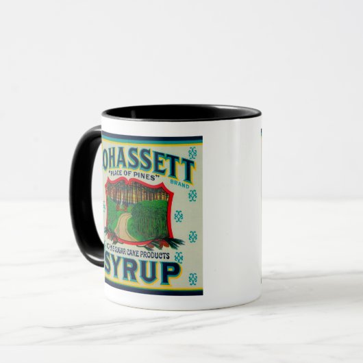 Cohassett Sirup LabelKairo, GA Tasse (Vorderseite Links)